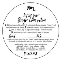 Ginger Lime Spirit Infusion Kit