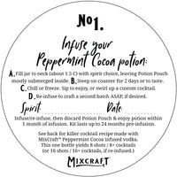 Peppermint Cocoa Spirit Infusion Kit