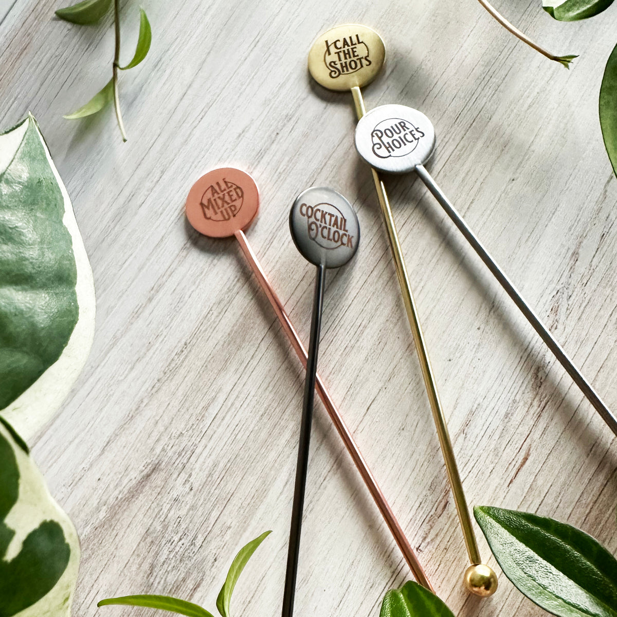 Elixir Mixers Mixed Metals Set of 4 MixCraft