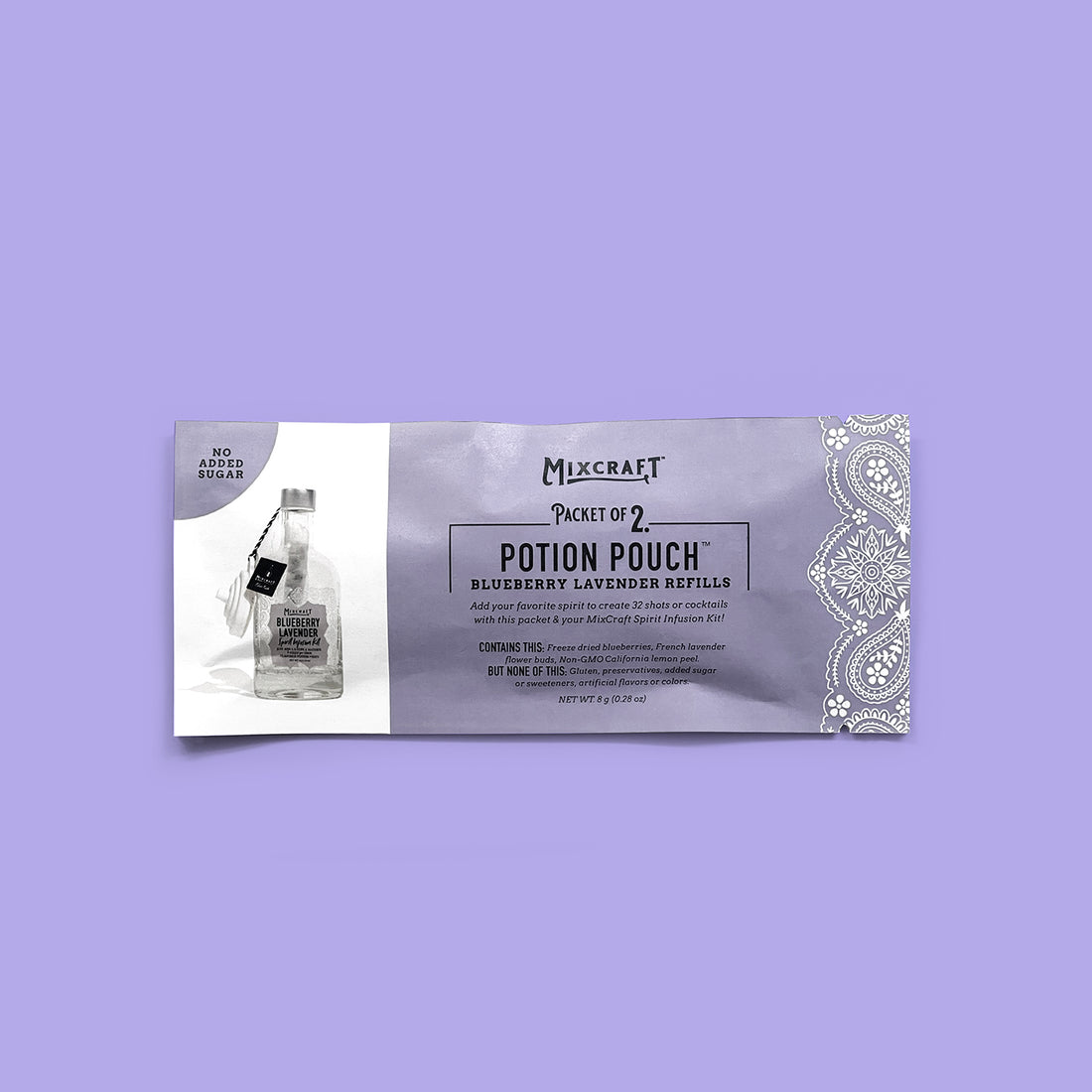 Each refill Packet contains two Potion Pouches
