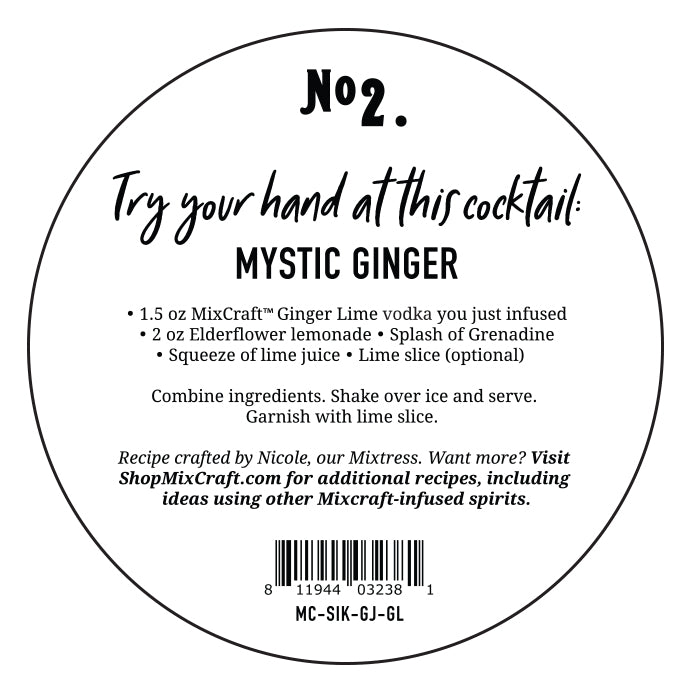 Ginger Lime Spirit Infusion Kit