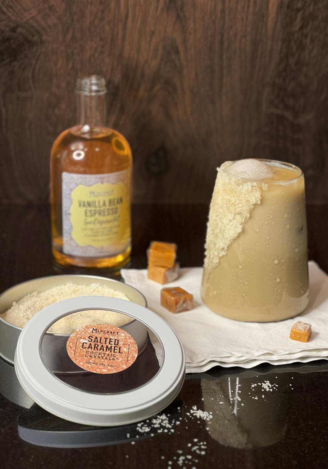 Cocktail Crystals : Salted Caramel