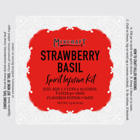 MixCraft Strawberry Basil bottle label