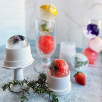 Crystal Baller ice spheres make an ice statement for cocktail parties