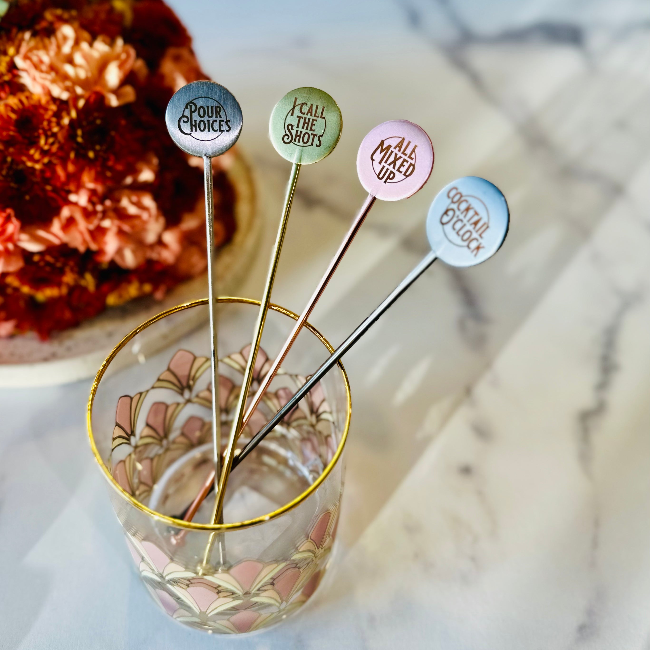 Elixir Mixers Mixed Metals Set of 4 MixCraft