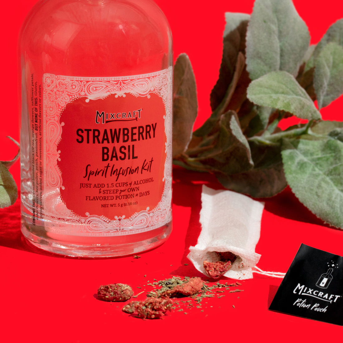 Strawberry Basil Spirit Infusion Kit – Banner's Hallmark